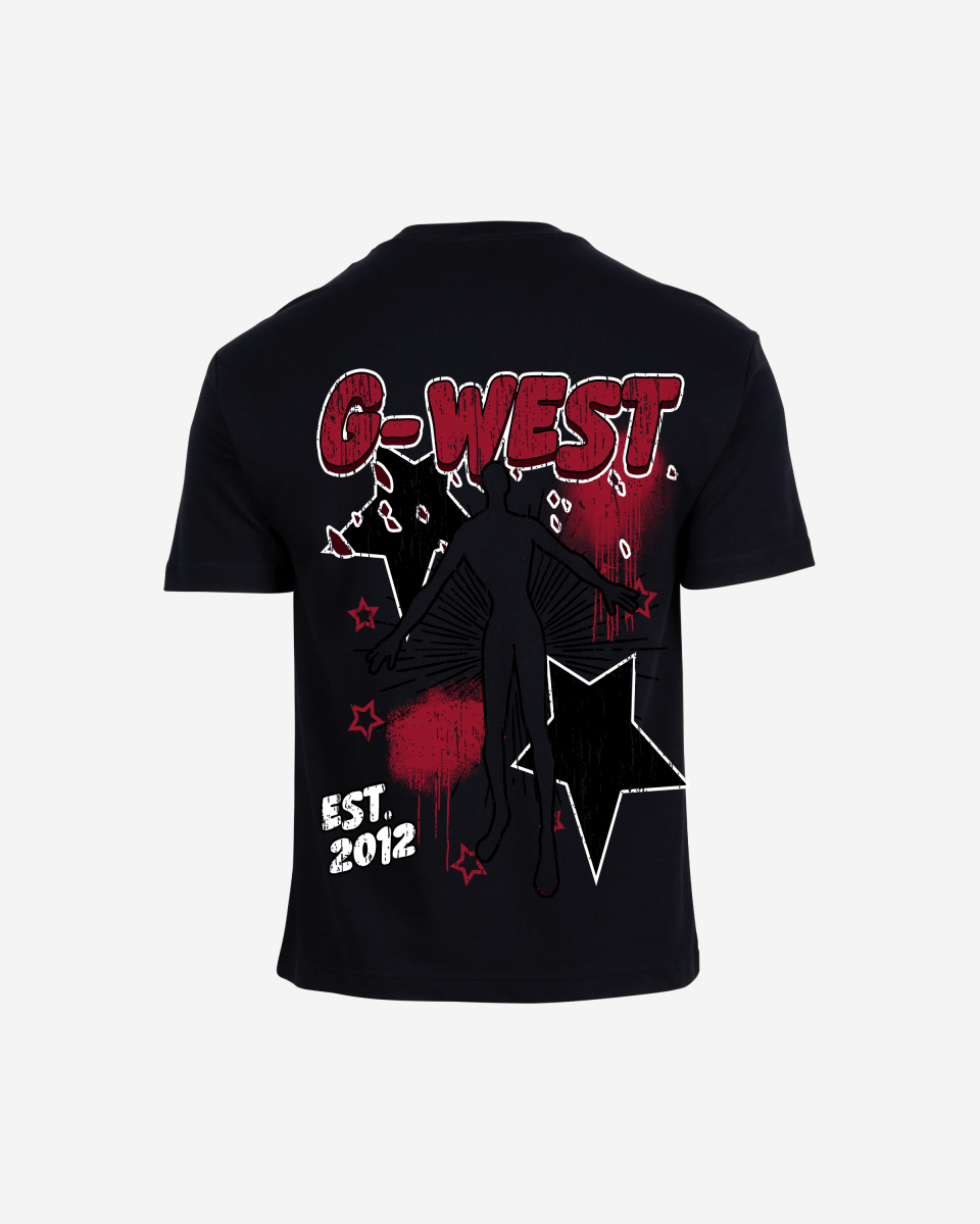 G West Mens Oversized Dazzling Dynamo Tee G West