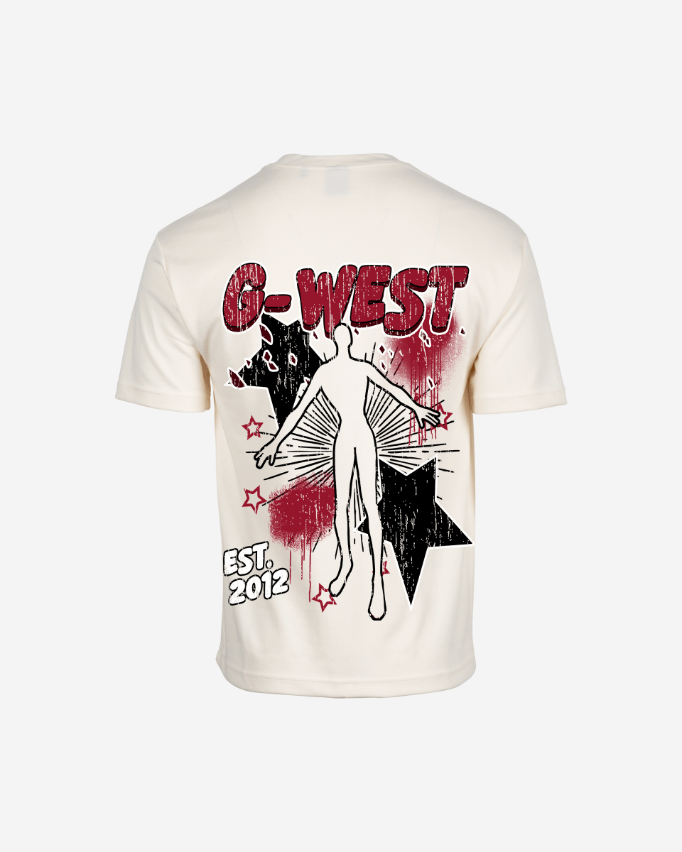 G West Mens Oversized Dazzling Dynamo Tee G West