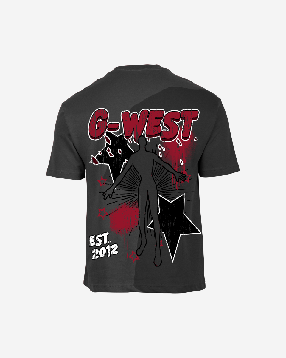 G West Mens Oversized Dazzling Dynamo Tee G West