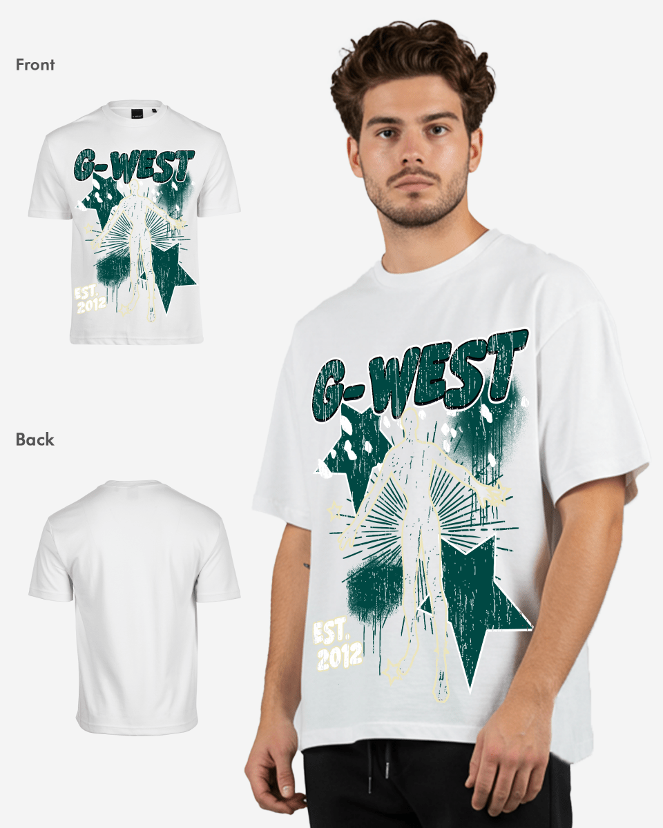 G West Oversized Dazzling Dynamo T-Shirt Mens G West