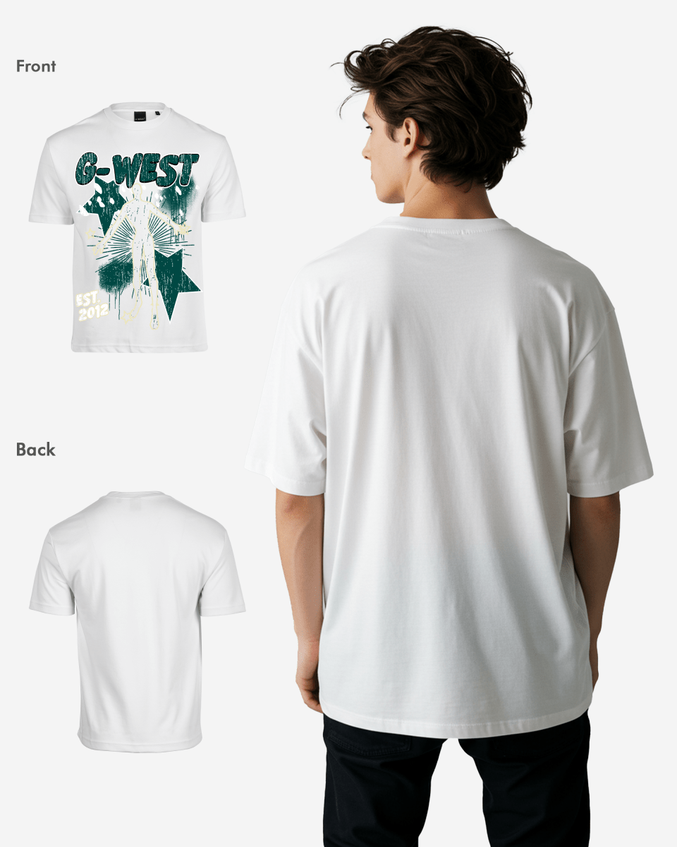G West Oversized Dazzling Dynamo T-Shirt Mens G West