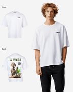 G West Mens Oversized Designed For Higher Lifeforms Tee G West