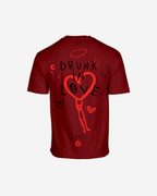 G West Mens Oversized Drunk In Love Tee G West