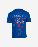 G West Mens Oversized Drunk In Love Tee G West