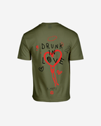 G West Mens Oversized Drunk In Love Tee G West