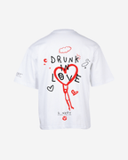 G West Mens Oversized Drunk In Love Tee G West