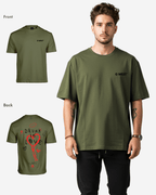 G West Mens Oversized Drunk In Love Tee G West