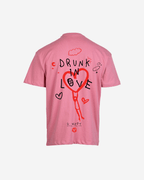 G West Mens Oversized Drunk In Love Tee G West