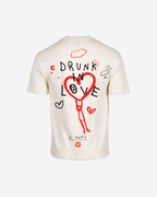 G West Mens Oversized Drunk In Love Tee G West