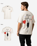 G West Oversized Drunk In Sorrow T-Shirt Mens G West