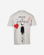 G West Oversized Drunk In Sorrow T-Shirt Mens G West