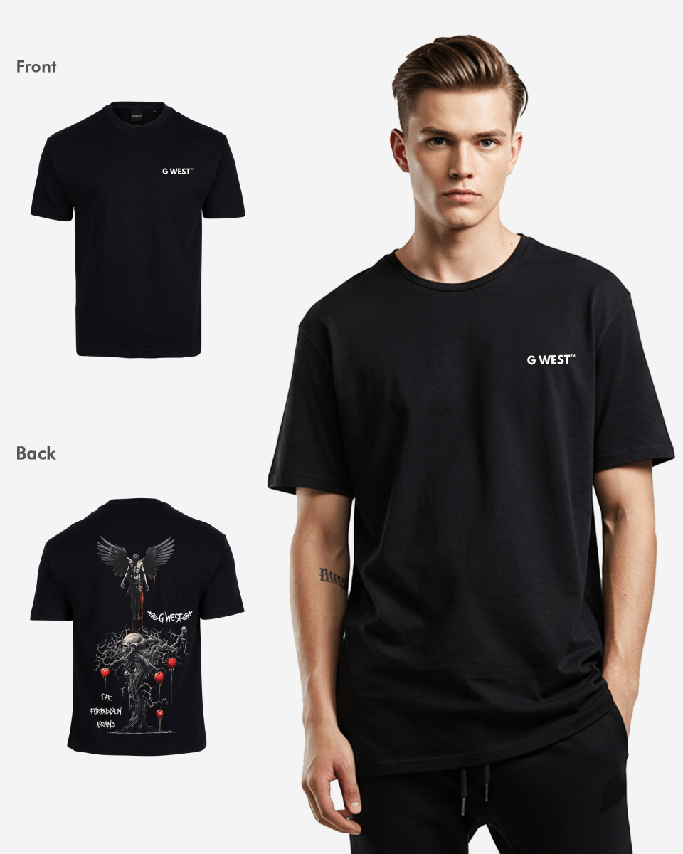 G West Mens Oversized Forbidden Brand Tee G West