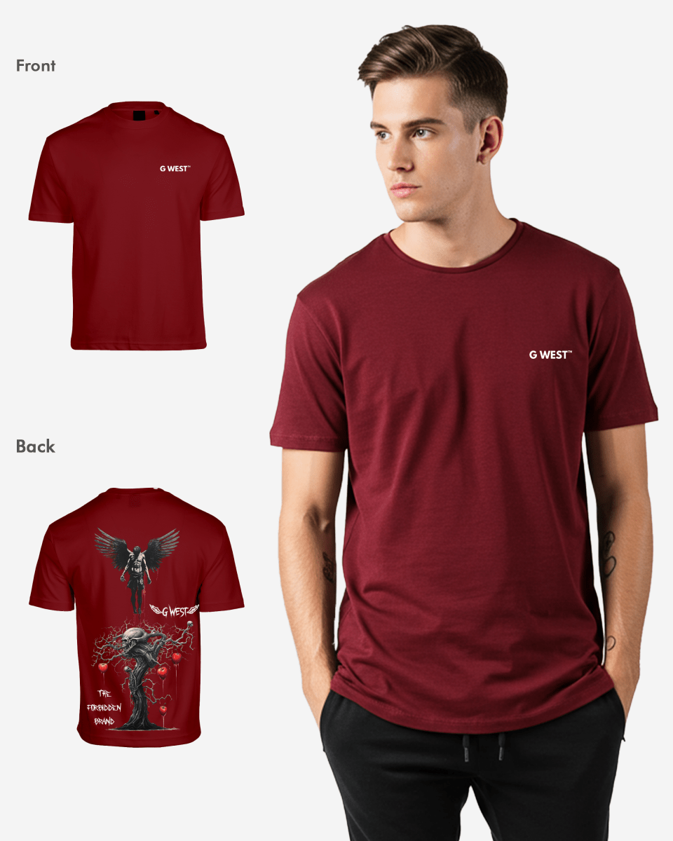 G West Mens Oversized Forbidden Brand Tee G West