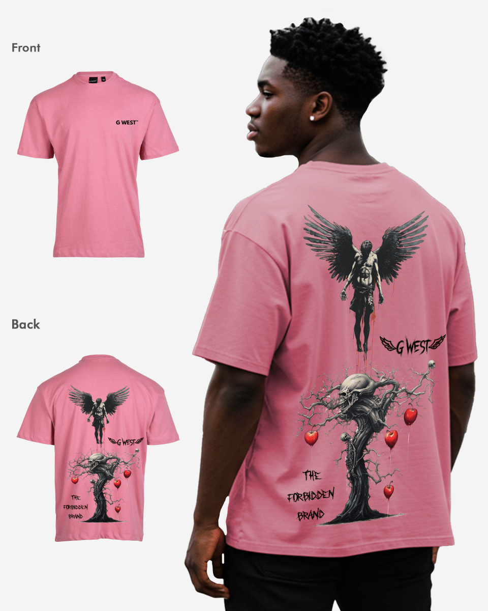 G West Mens Oversized Forbidden Brand Tee G West