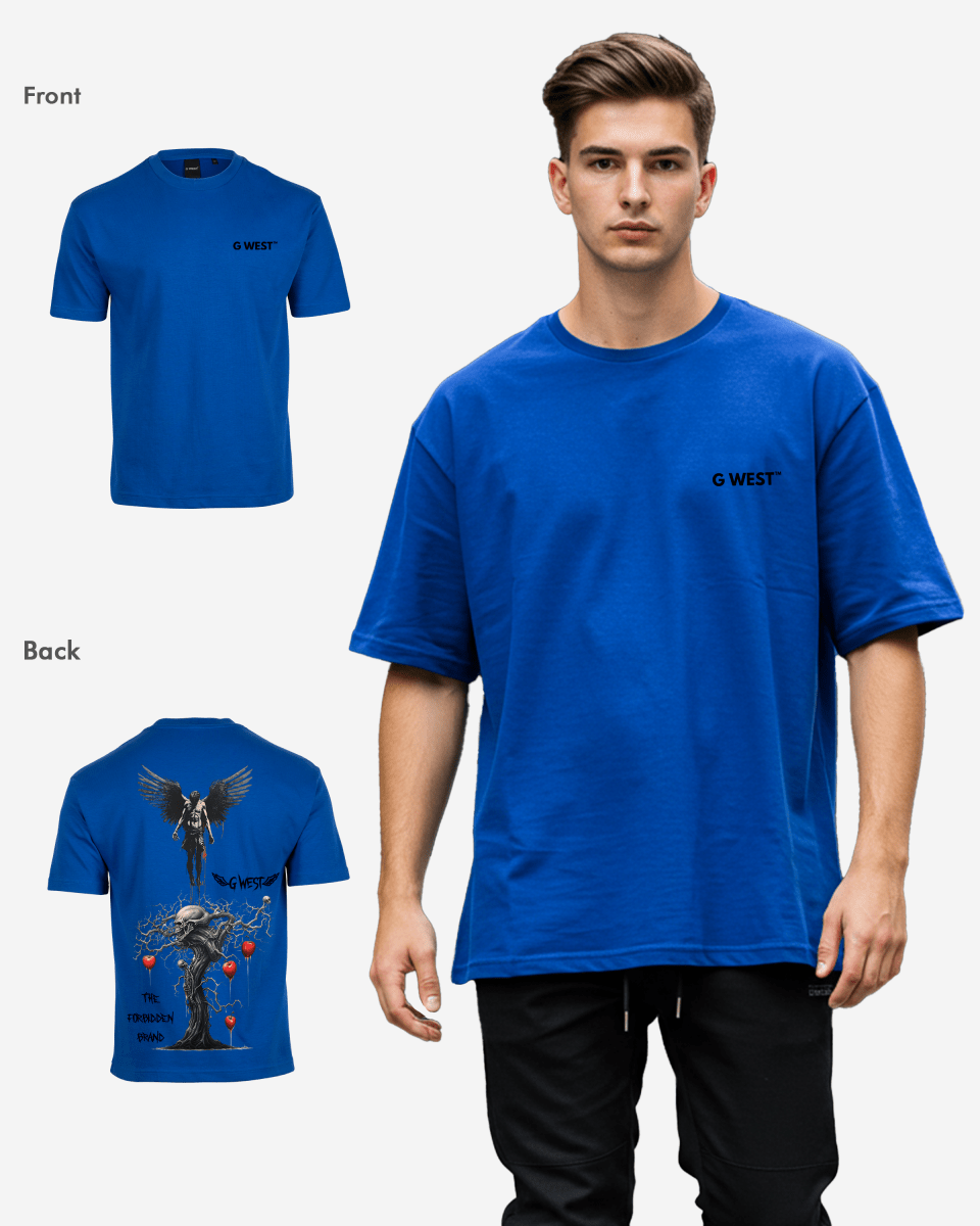 G West Mens Oversized Forbidden Brand Tee G West