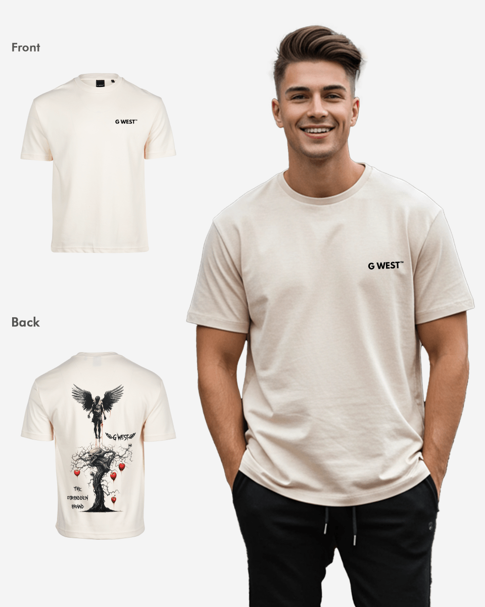 G West Mens Oversized Forbidden Brand Tee G West