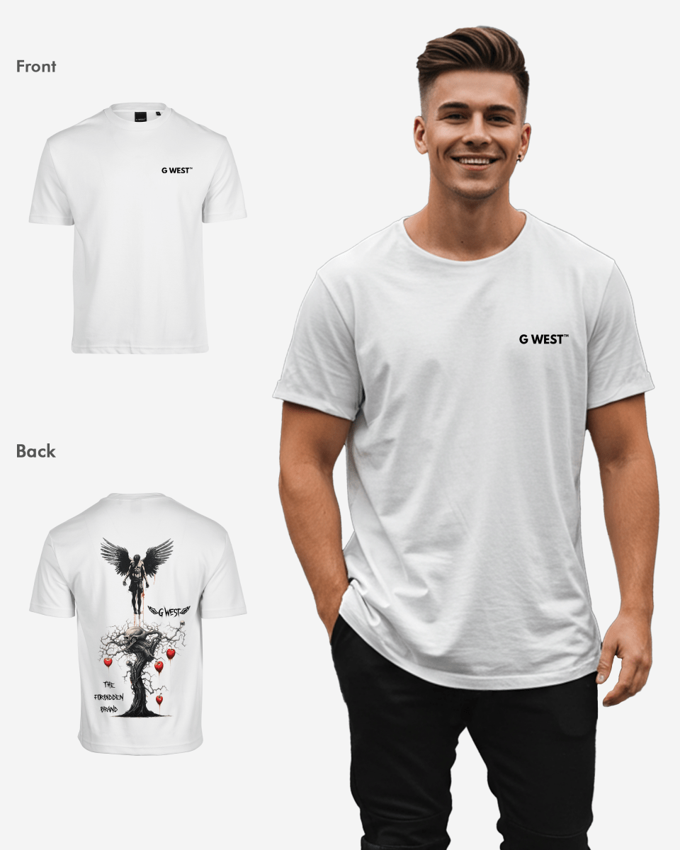 G West Mens Oversized Forbidden Brand Tee G West