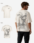 G West Oversized Gratitude Reaper T-Shirt Mens G West