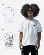 G West Oversized Gratitude Reaper T-Shirt Mens G West