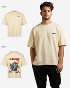 G West Mens Oversized Happy Hour T Shirt G West