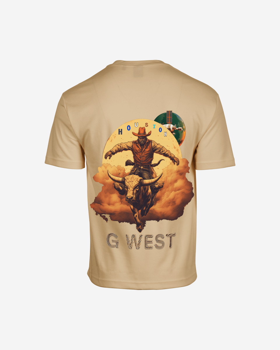 G West Oversized Houston Rodeo T-Shirt Mens G West