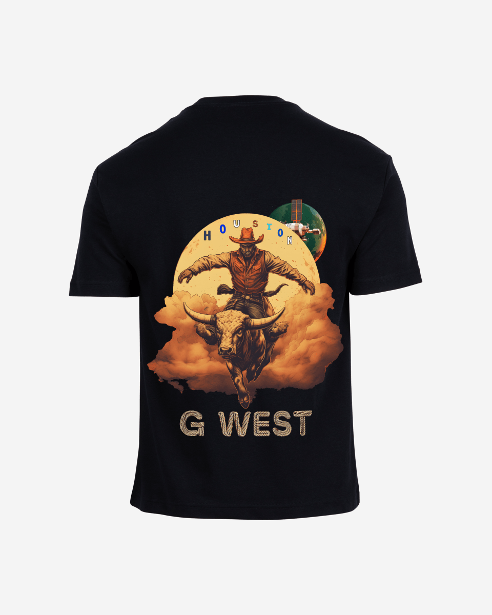 G West Oversized Houston Rodeo T-Shirt Mens G West