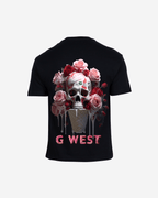 G West Mens Oversized Ice Cream Skull Tee G West