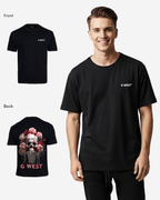 G West Mens Oversized Ice Cream Skull Tee G West