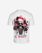 G West Mens Oversized Ice Cream Skull Tee G West