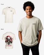 G West Mens Oversized Ice Cream Skull Tee G West