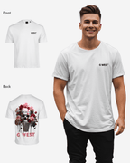 G West Mens Oversized Ice Cream Skull Tee G West