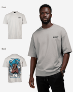 G West Mens Oversized Imagine Of Imagination Tee G West