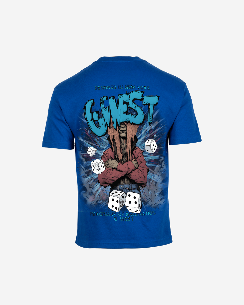G West Mens Oversized Imagine Of Imagination Tee G West