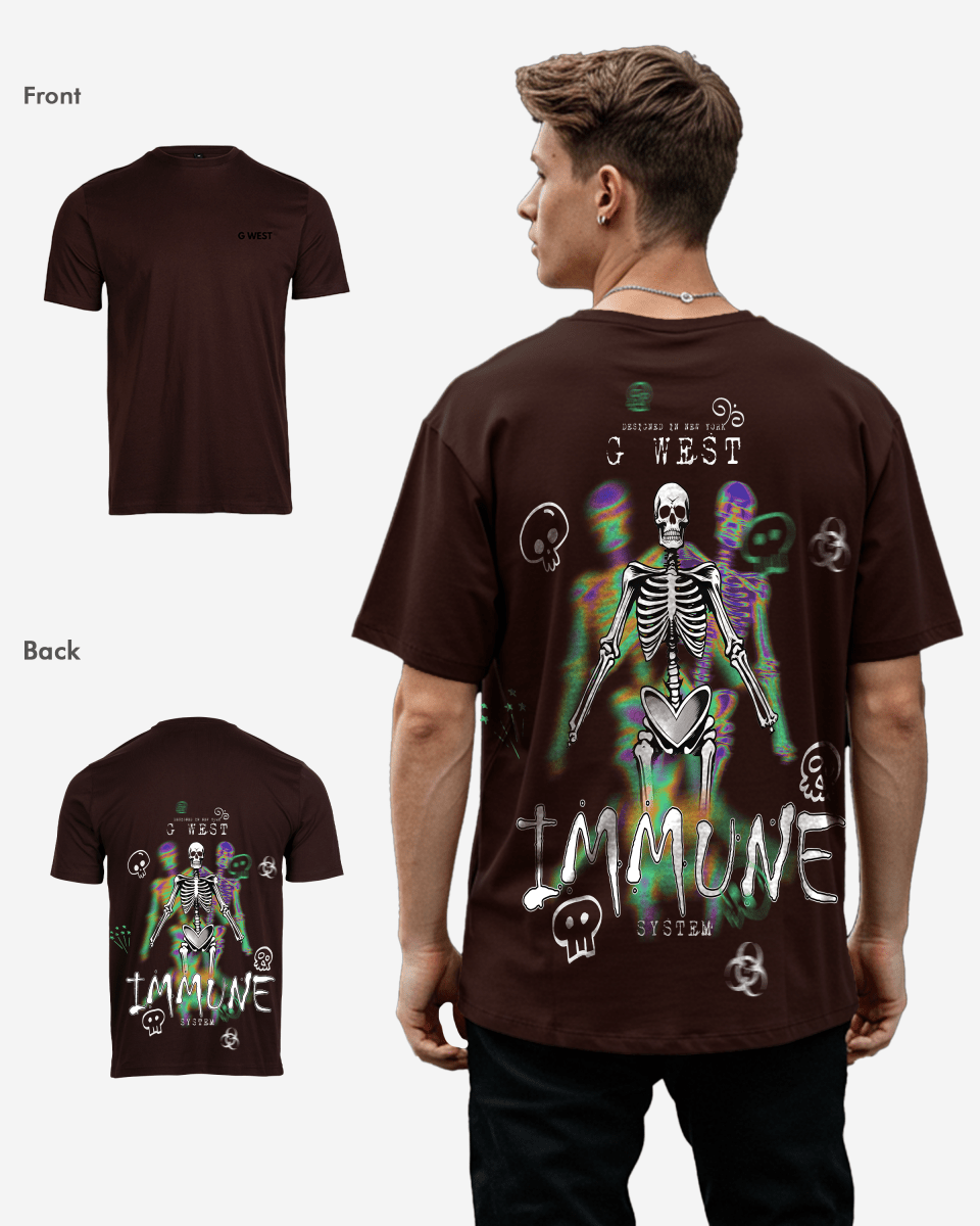 G West Oversized Immune T-Shirt Mens G West