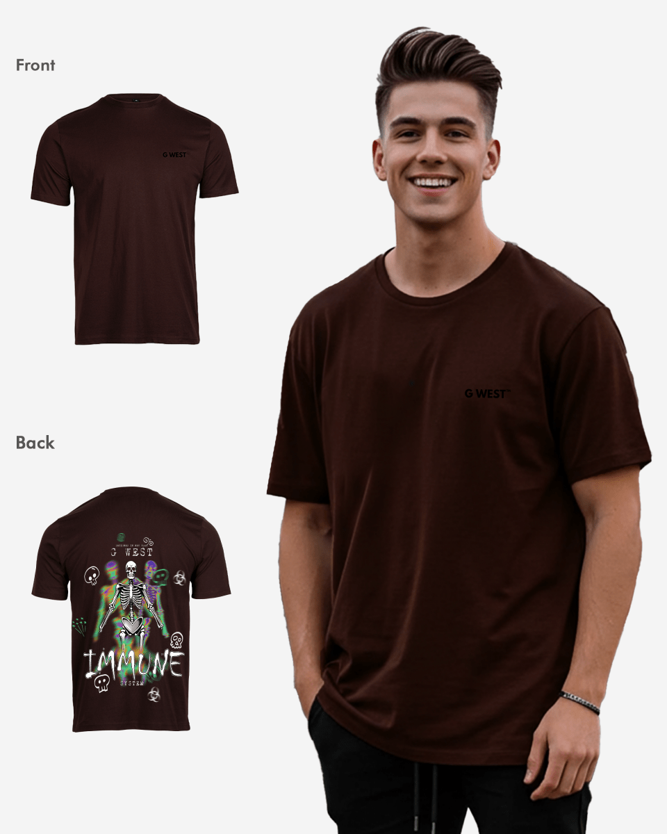 G West Oversized Immune T-Shirt Mens G West