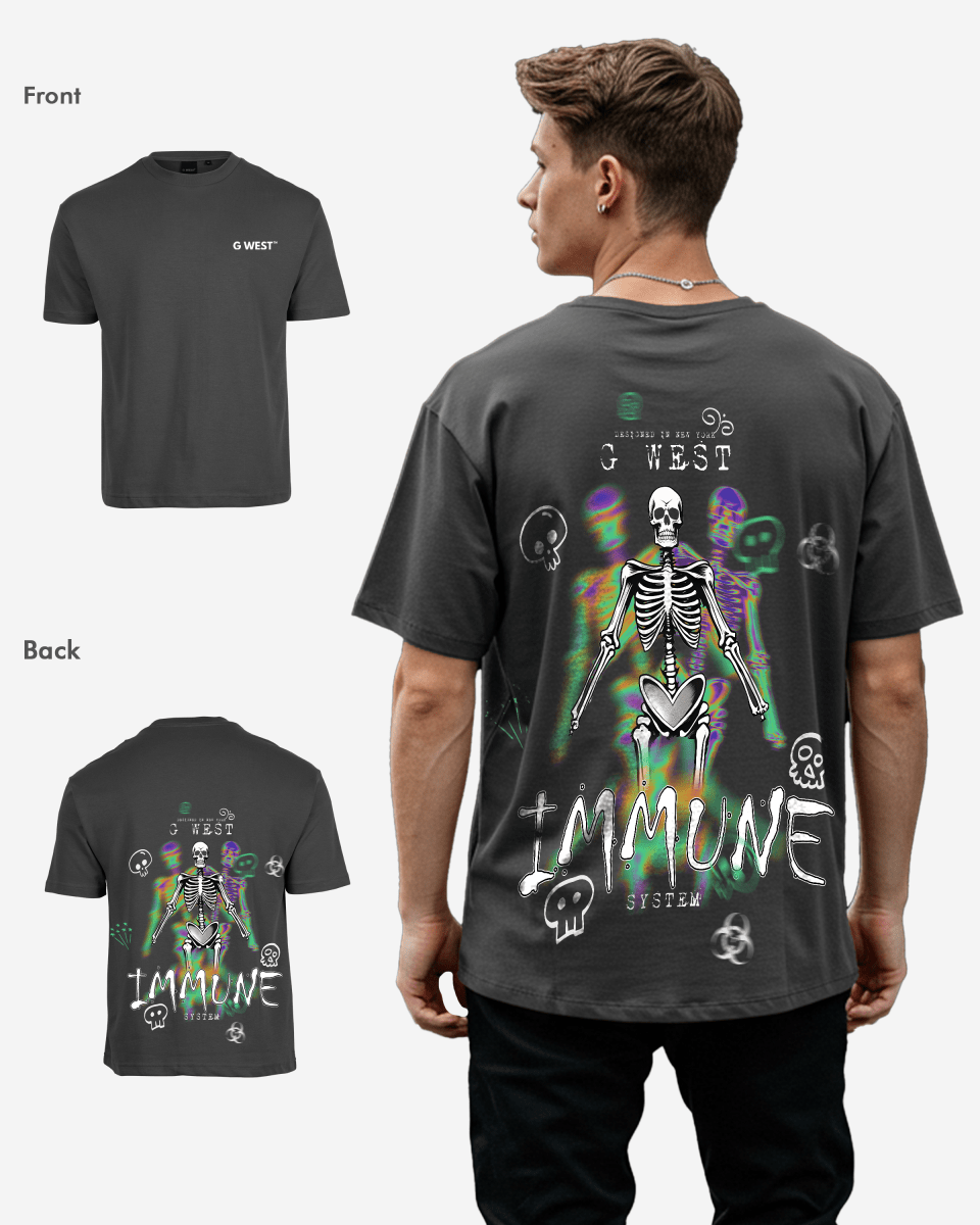 G West Oversized Immune T-Shirt Mens G West