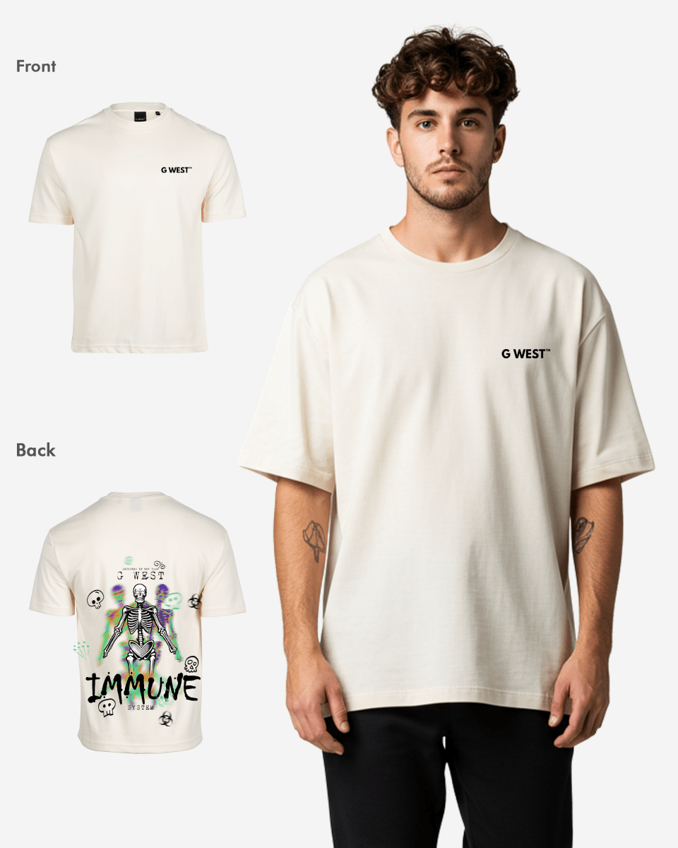 G West Oversized Immune T-Shirt Mens G West