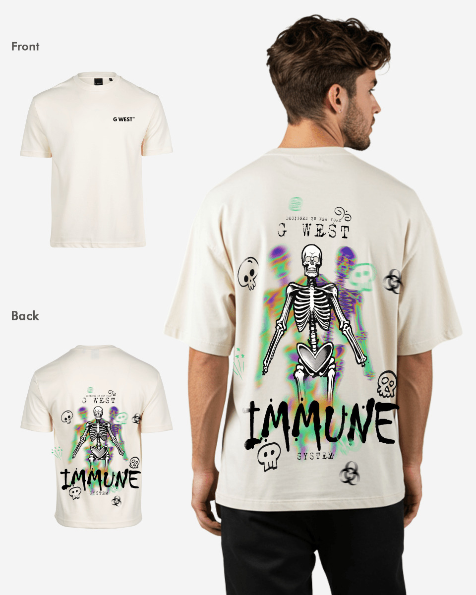 G West Oversized Immune T-Shirt Mens G West