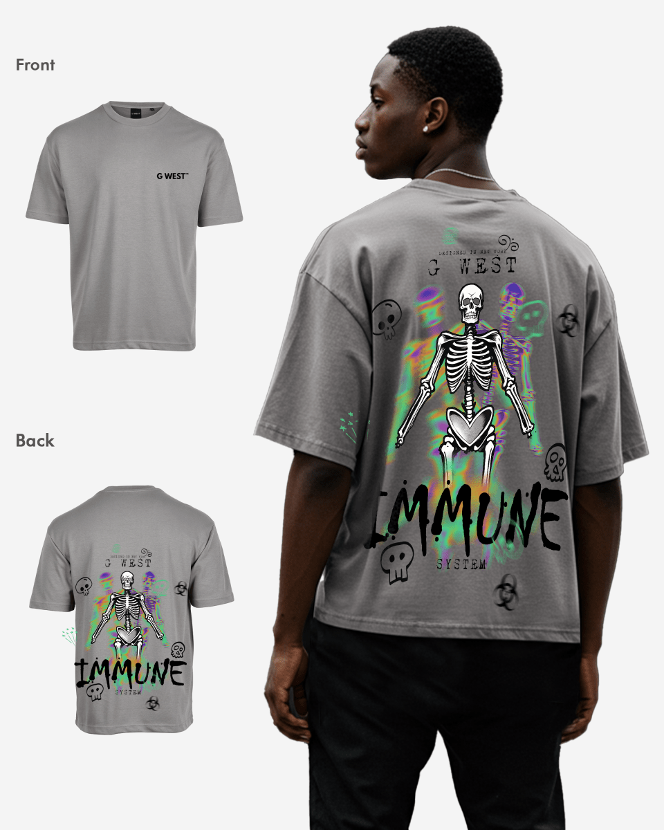 G West Oversized Immune T-Shirt Mens G West