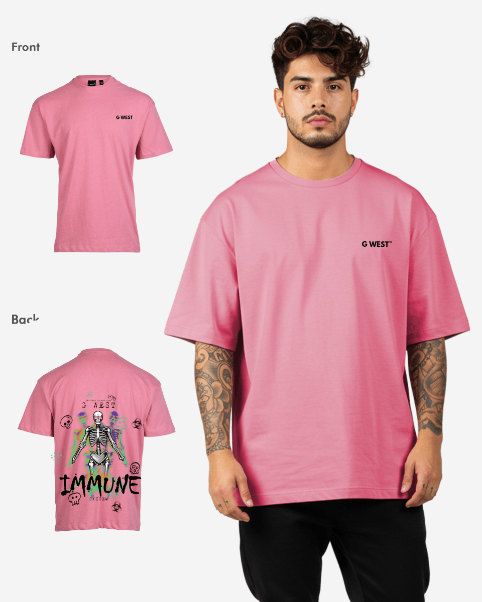 G West Oversized Immune T-Shirt Mens G West