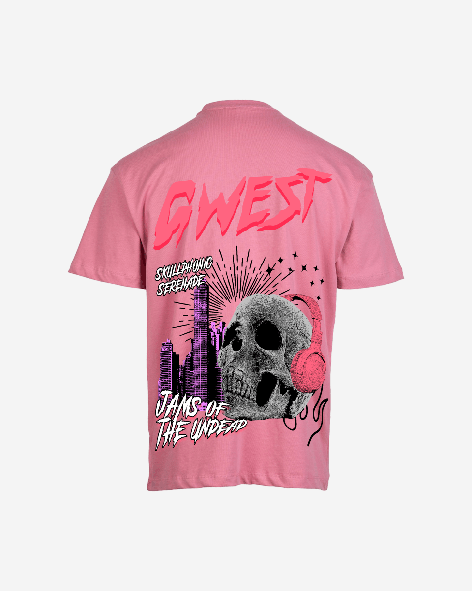 G West Mens Oversized Jams Of The Undead Tee G West