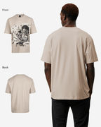 G West Mens Oversized King Of Chaos T Shirt G West