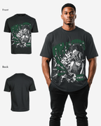 G West Mens Oversized King Of Chaos T Shirt G West