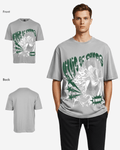 G West Mens Oversized King Of Chaos T Shirt G West