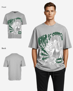 G West Mens Oversized King Of Chaos T Shirt G West