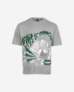G West Mens Oversized King Of Chaos T Shirt G West