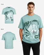 G West Mens Oversized King Of Chaos T Shirt G West