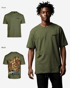G West Oversized La Culture T-Shirt Mens G West