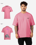 G West Oversized Lighting Skull T-Shirt Mens G West