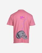 G West Oversized Lighting Skull T-Shirt Mens G West